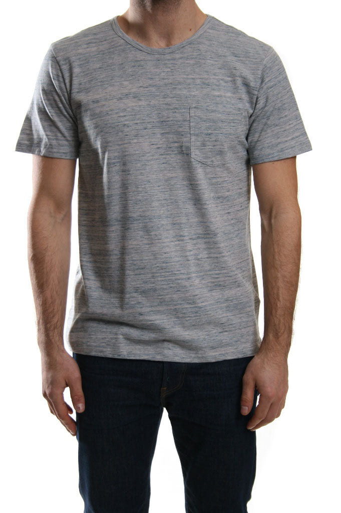 Lee Marl Pocket T Shirt in Dragon Fly