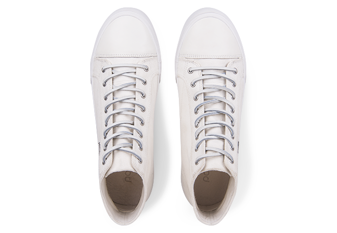 Pointer Hi Top Soma Shoe in White