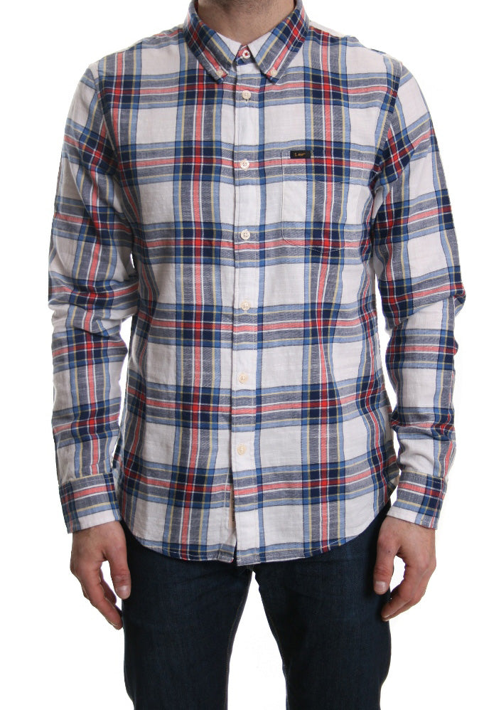 Lee Classic Check Shirt in Cloud Dancer