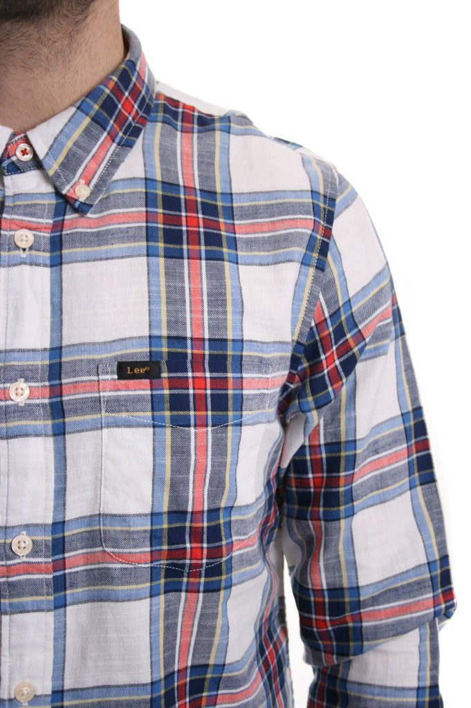 Lee Classic Check Shirt in Cloud Dancer