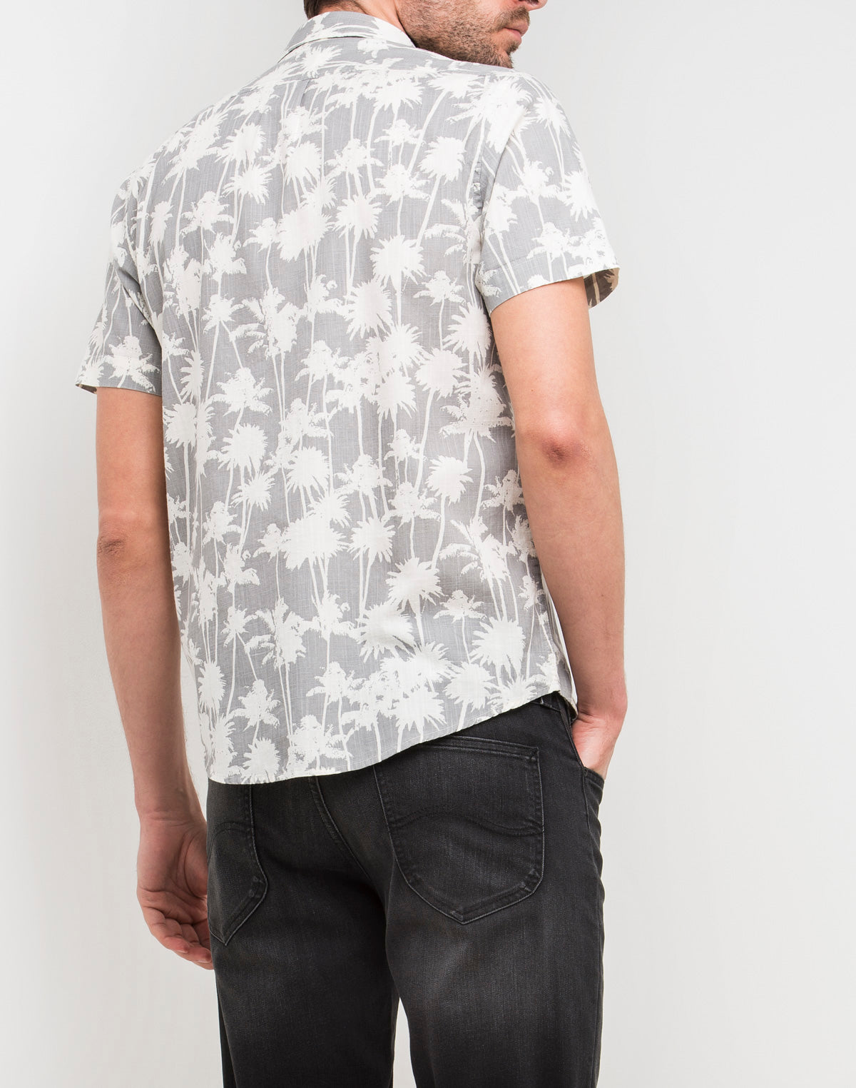 Lee Short Sleeve Palm Shirt Turtledove