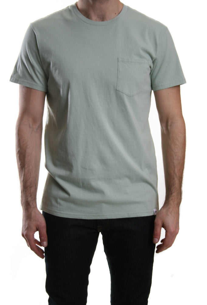 Edwin Pocket T Shirt in Mint