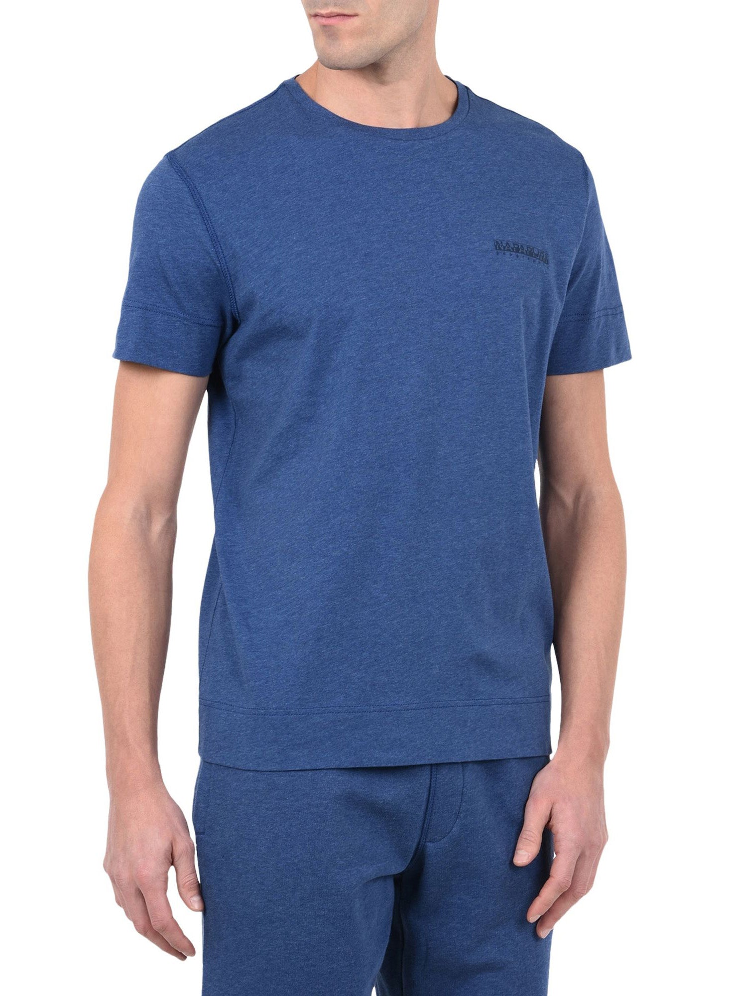 Napapijri Shew T Shirt in Blue Depths