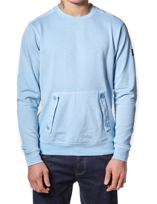 Weekend offender Childs Pocket Sweat in Sky Blue