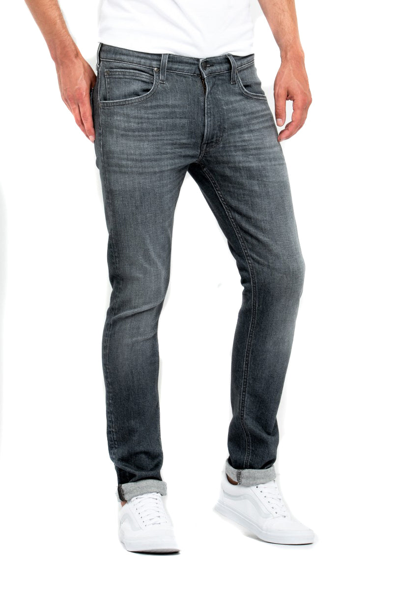 Lee Luke Slim Straight Jeans Grey