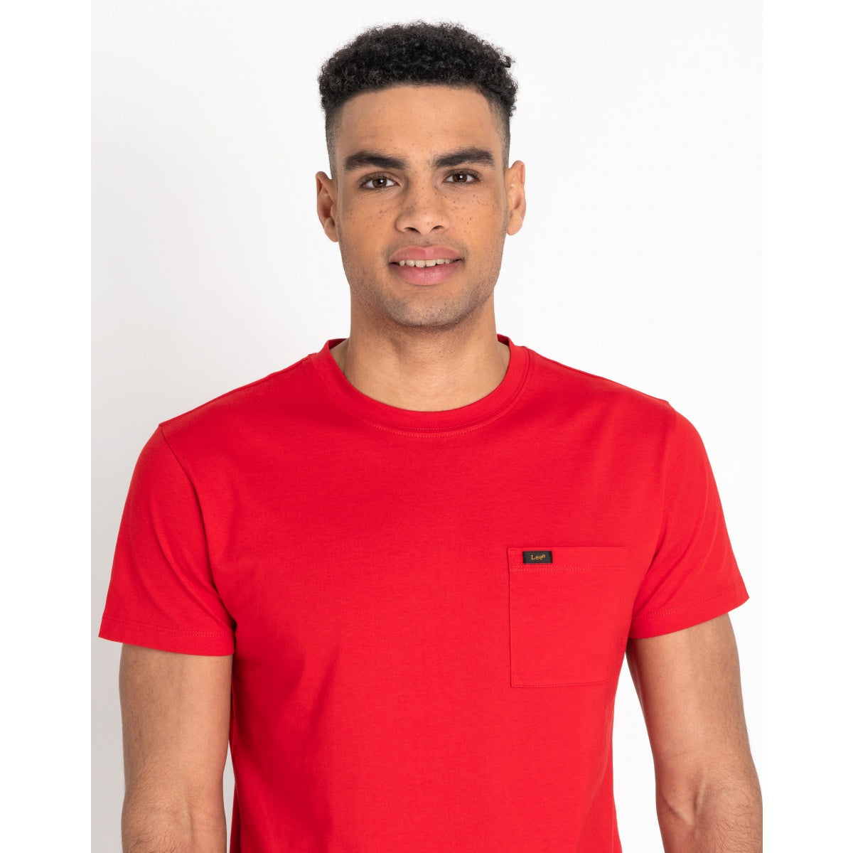 Lee Ultimate Pocket T Shirt Bright Red