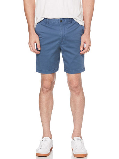 Original Penguin Chino Stretch Poplin Shorts Dark Denim