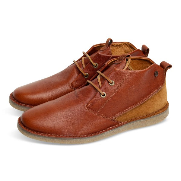 Nicholas Deakins Rawdon Boots in Tan Leather