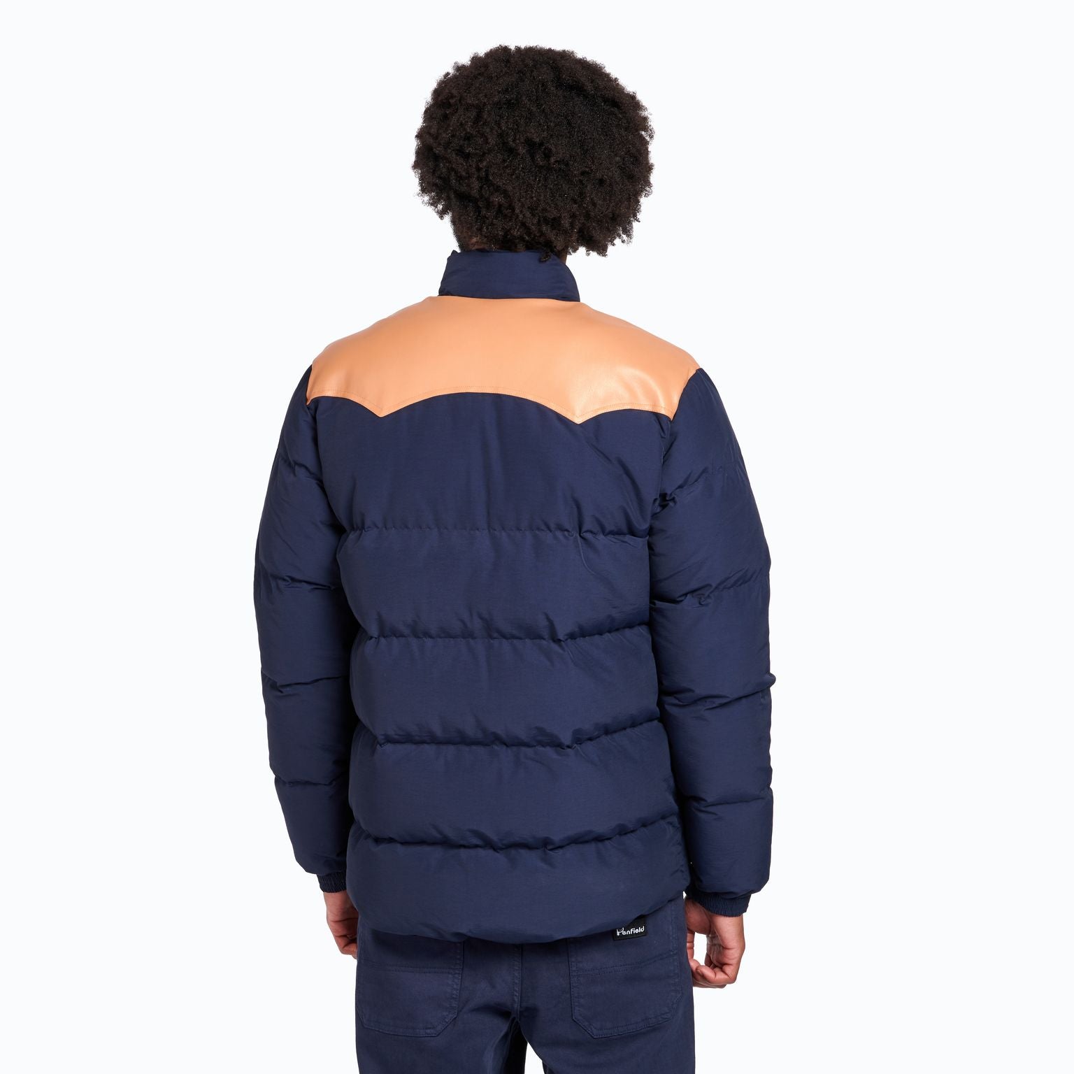 Penfield Pellam Quilted Jacket Navy Blazer