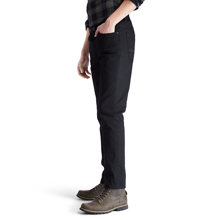 Timberland Sargent Lake Stay Slim Straight Jeans in Black