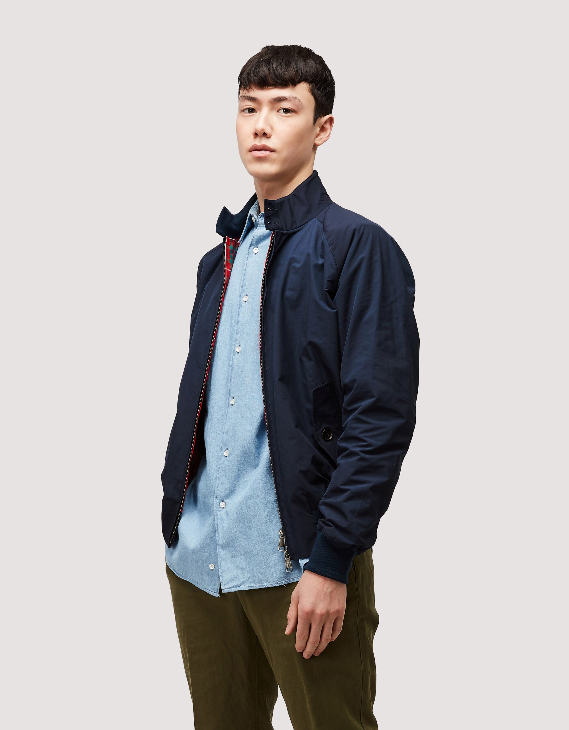 Baracuta G9 Original Harrington Jacket in Navy