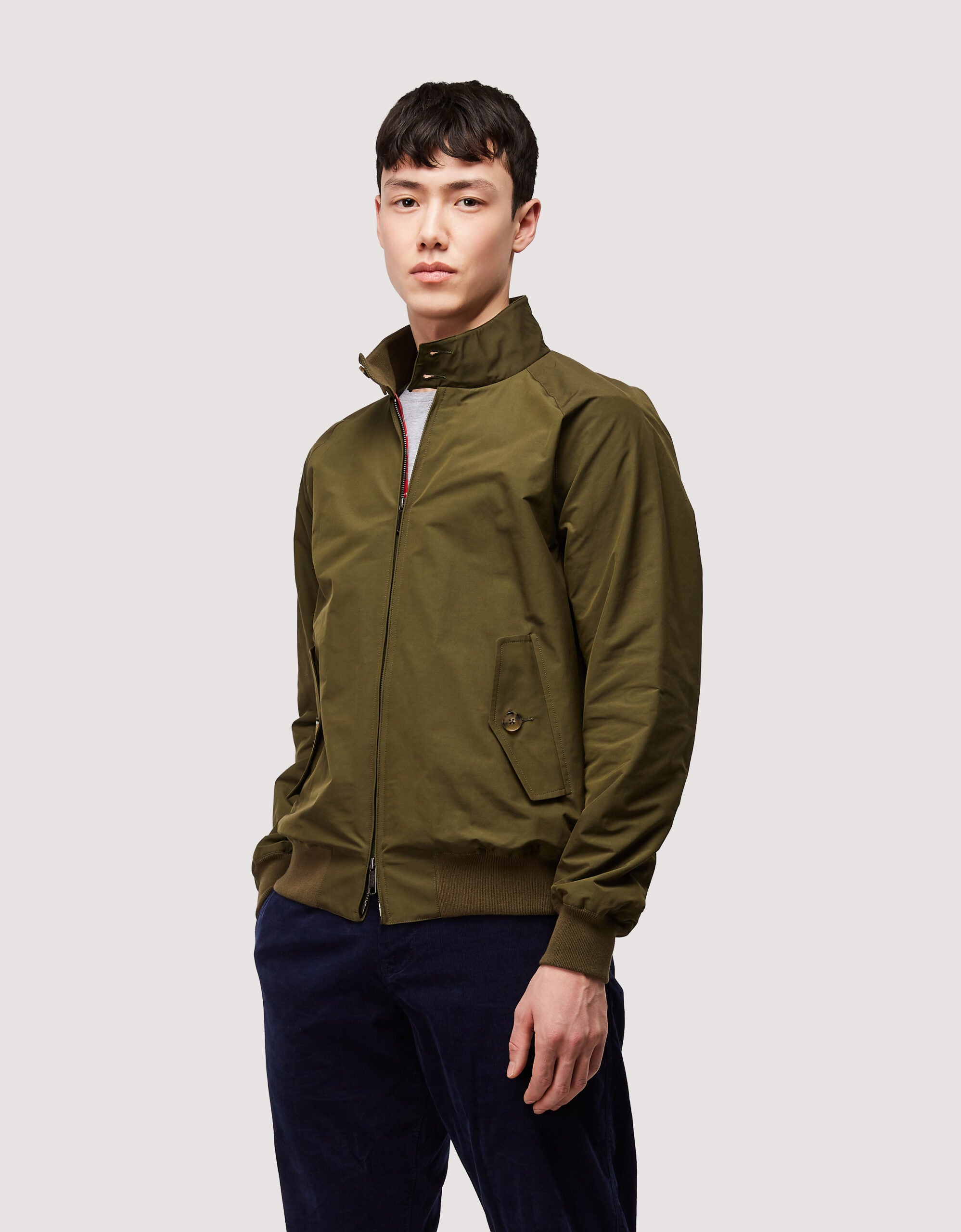 Baracuta G9 Original Harrington Jacket In Beech Khaki Green