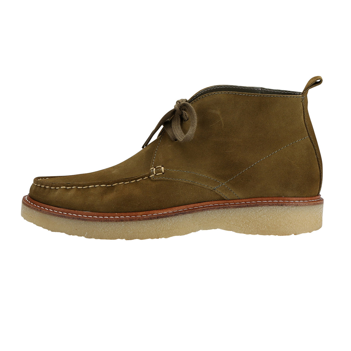 Nicholas Deakins Strike Boots in Khaki – Inocencia