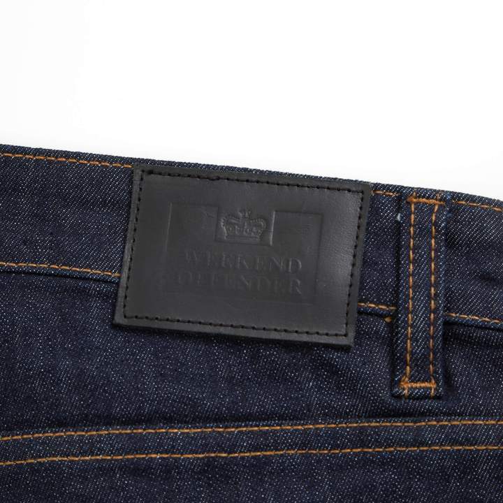 Weekend Offender Regular Tapered Jeans Dark Rinse Wash