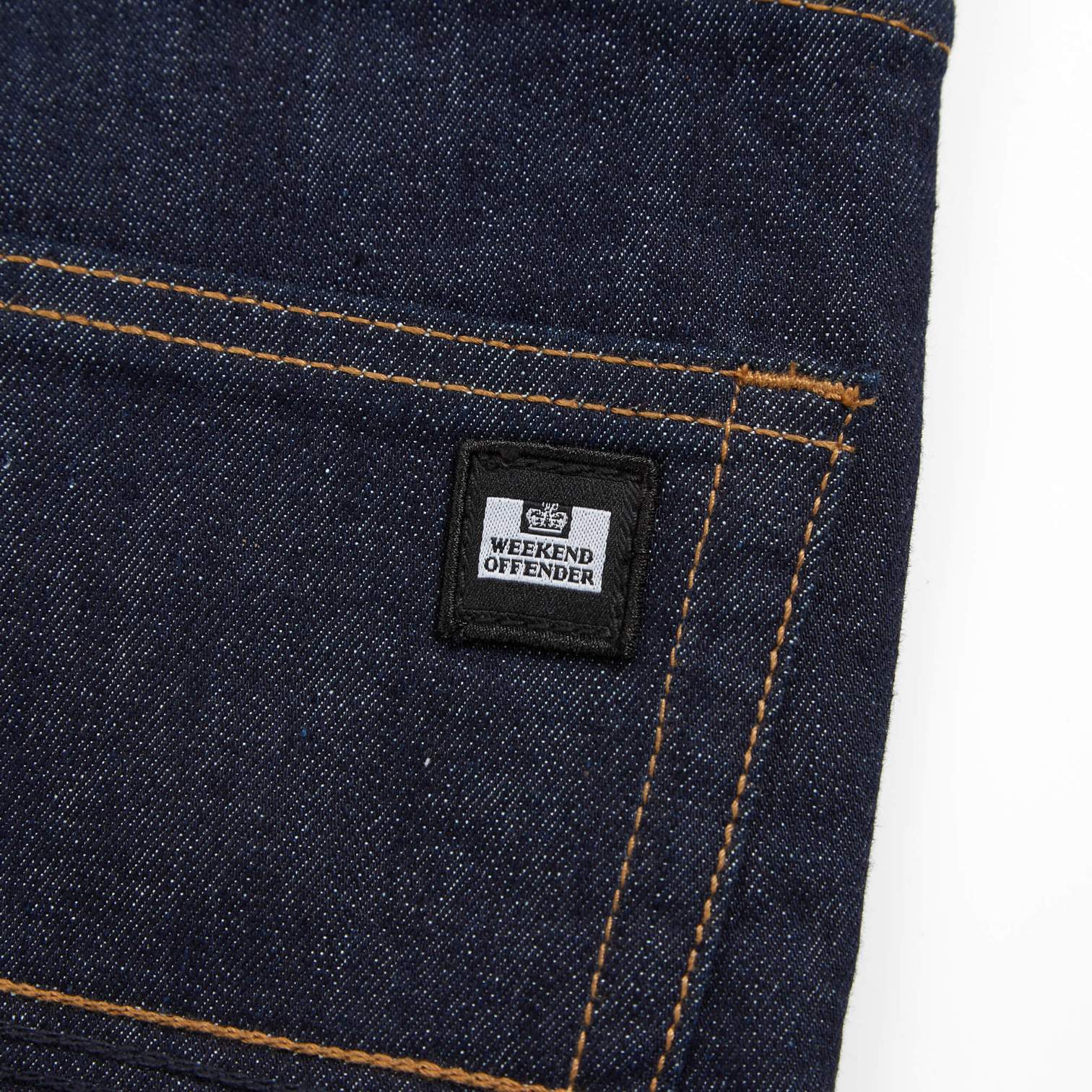 Weekend Offender Regular Tapered Jeans Dark Rinse Wash