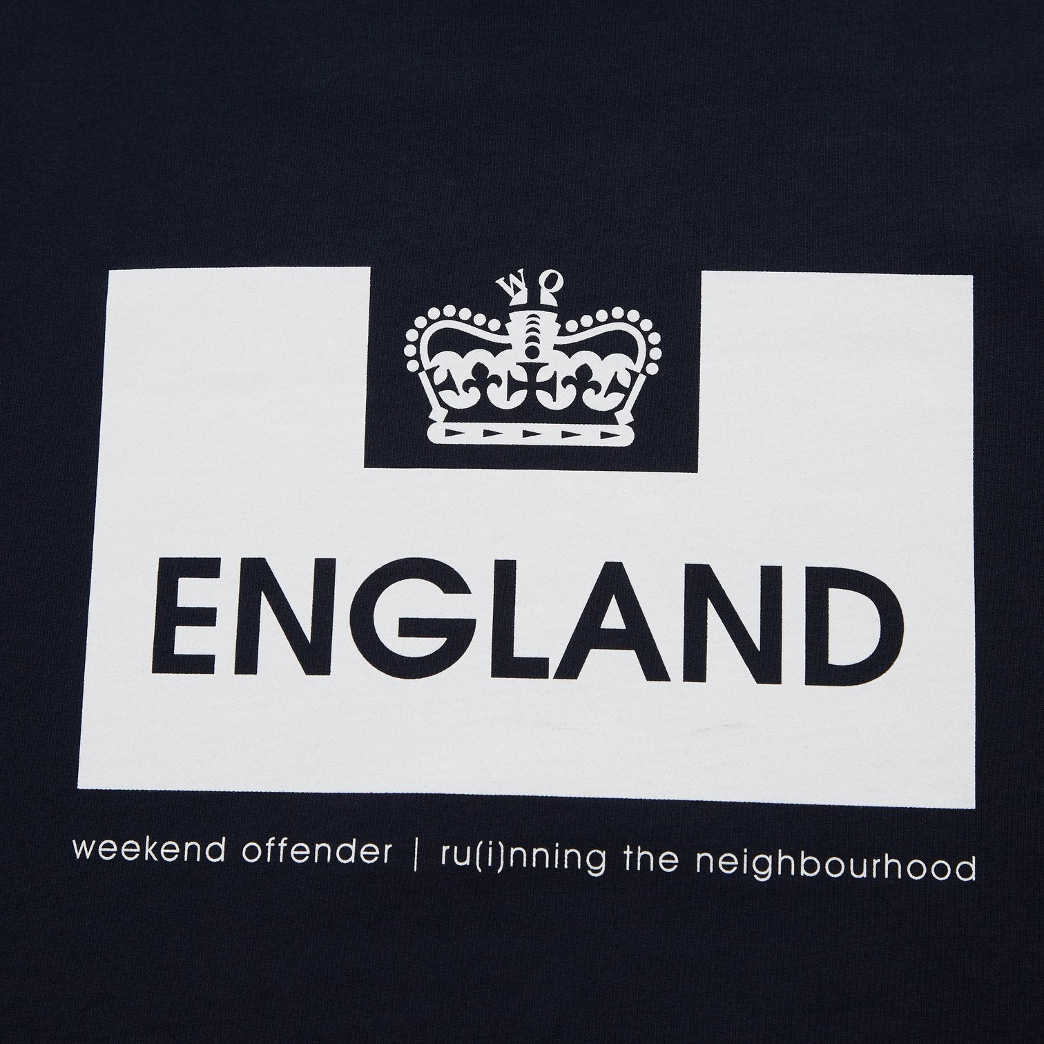 Weekend Offender Euro Series England Sweat Navy