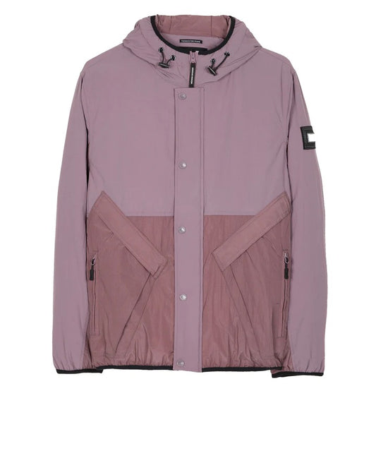 Weekend Offender Kyoto Hooded Jacket in Dark Grape