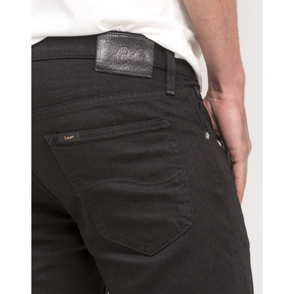Lee Daren Regular Slim Denim Jeans in Clean Black