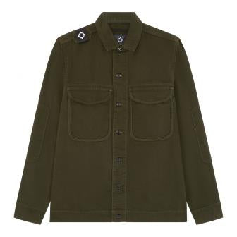 Ma.Strum PD Two Pocket Overshirt Oil Slick