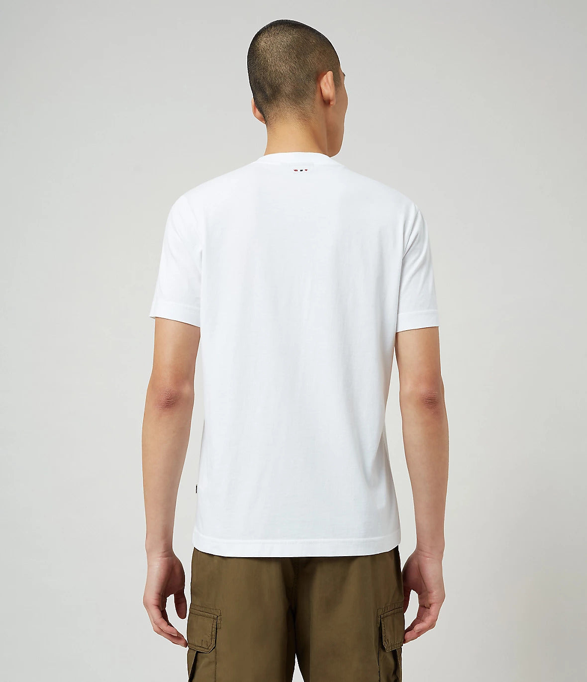Napapijri Solanos Graphic T-Shirt in White