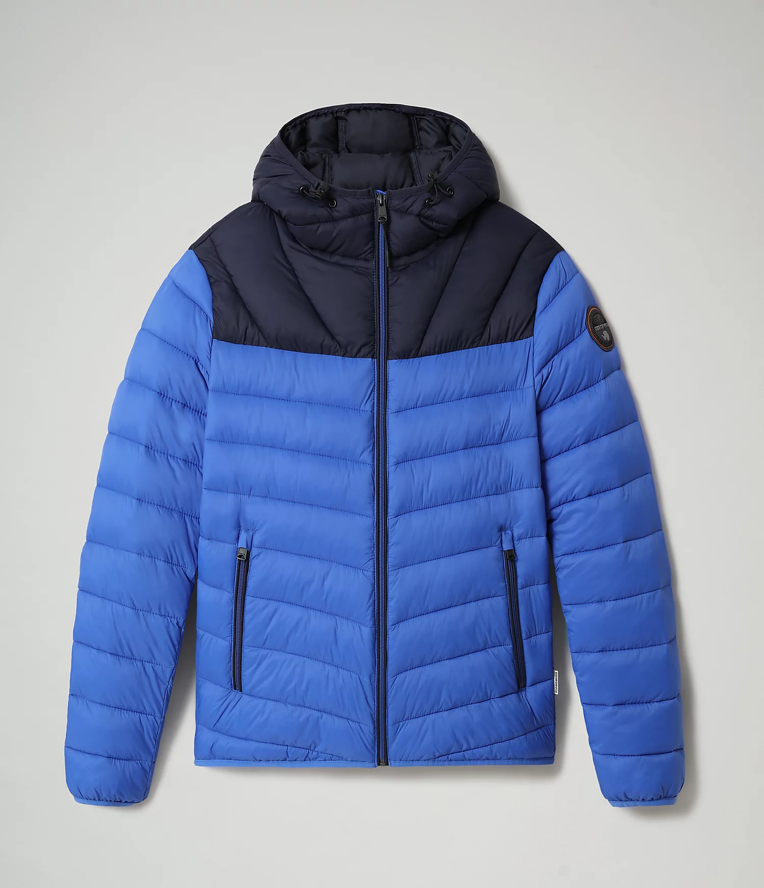 Napapijri Aerons CB Hood Quilted Puffer Jacket Blue Dazzling