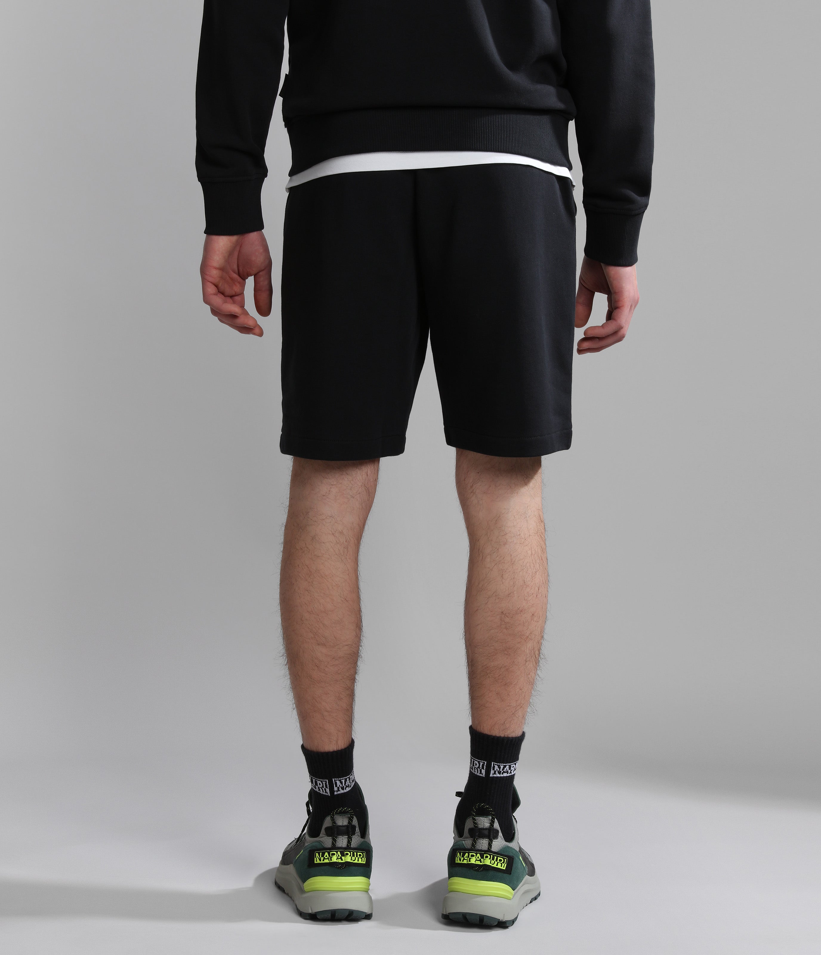 Napapijri Nalis Sweat Shorts in Black