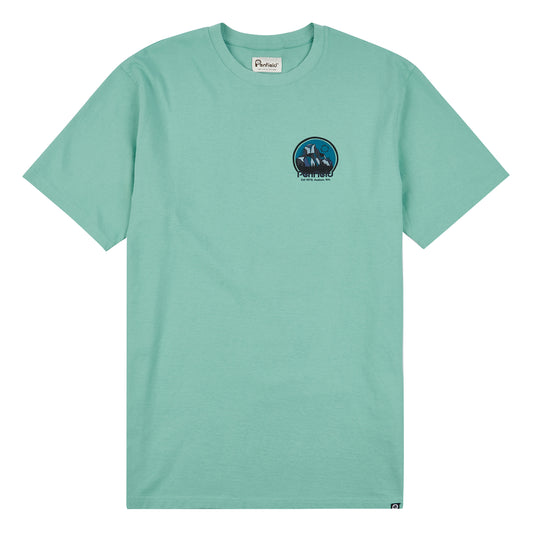 Penfield Yosemite Circle Backprint T-Shirt Wasabi Green