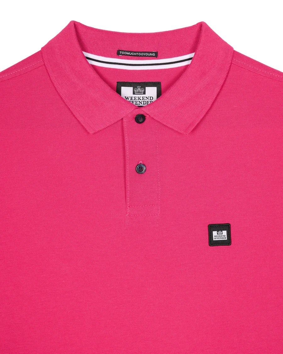 Weekend Offender Caneiros Polo Magenta