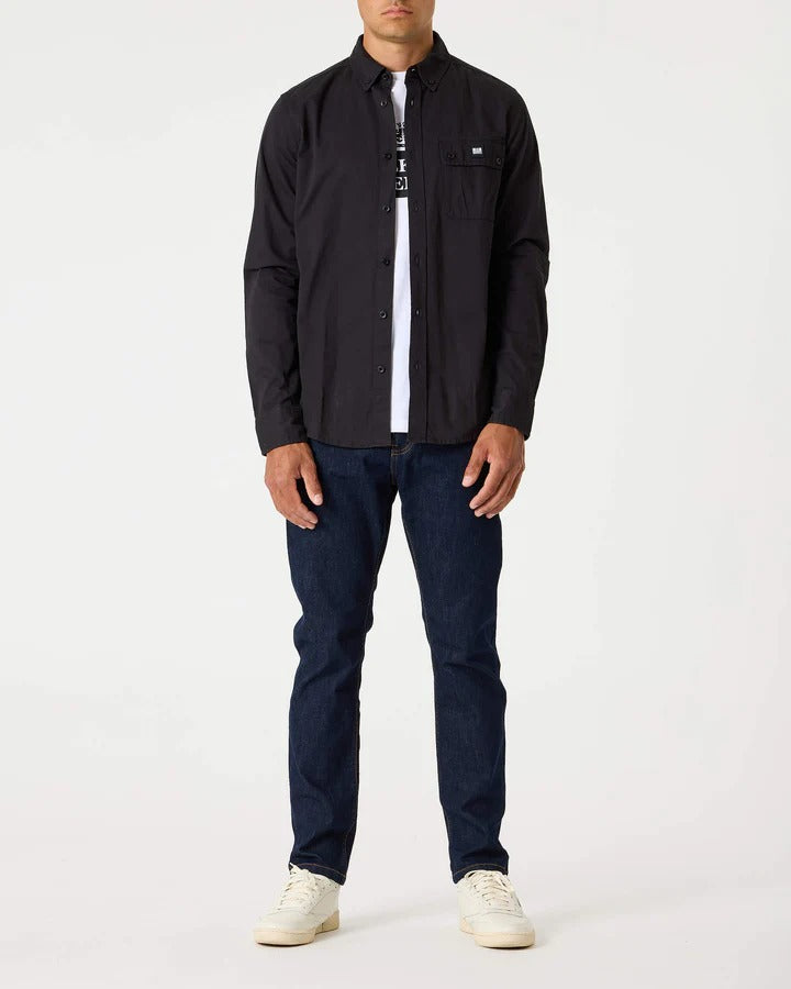 Weekend Offender Postiano Shirt in Black