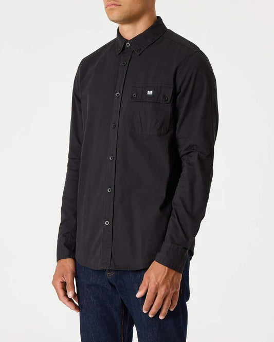 Weekend Offender Postiano Shirt in Black