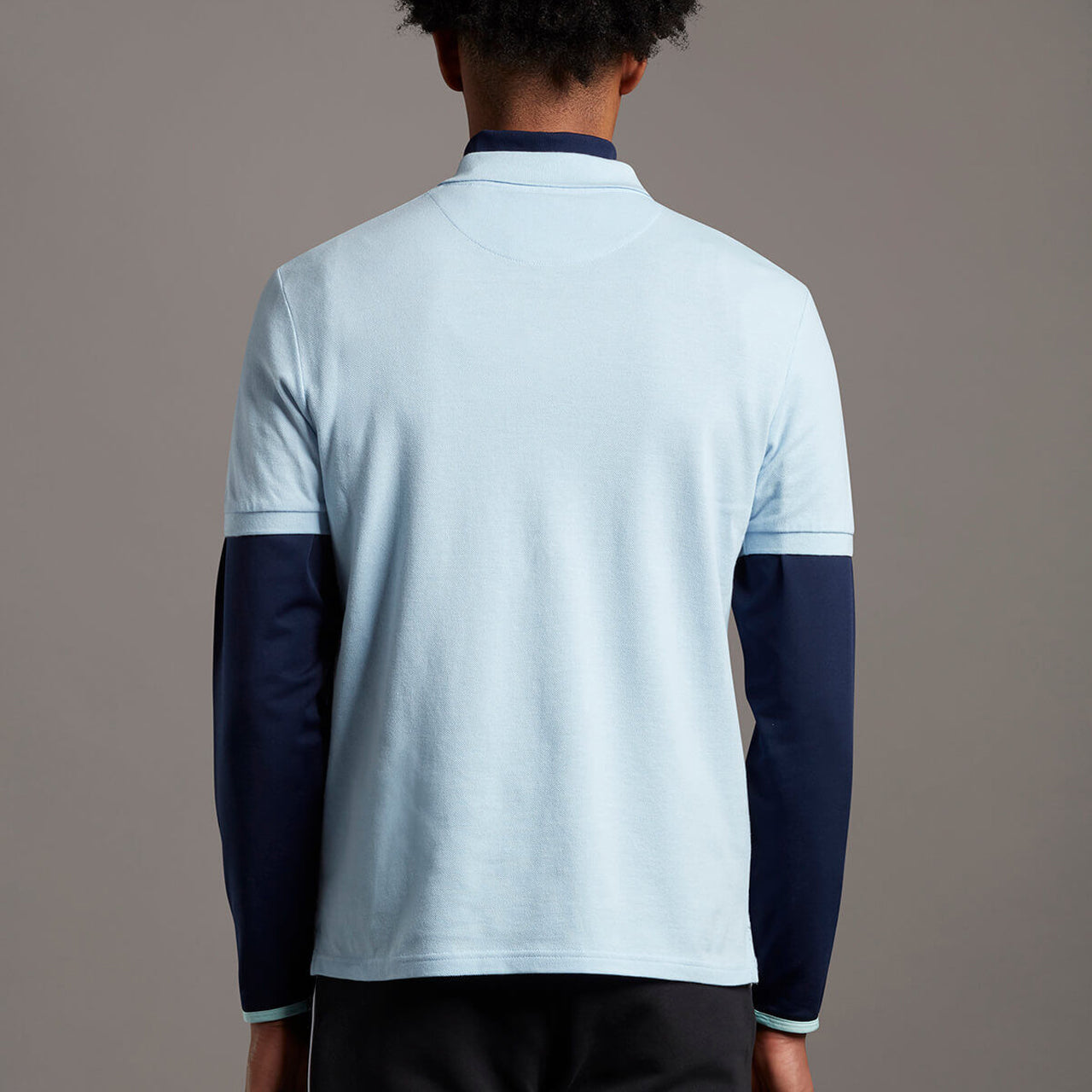 Lyle & Scott Plain Polo Shirt in Pool Blue