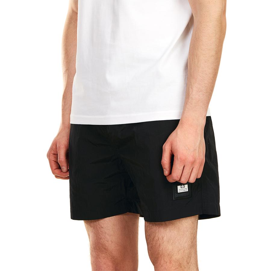 Weekend Offender Stacks Swim Shorts in Black