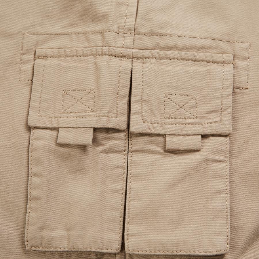 Weekend Offender Mascia Cargo Shorts Stone