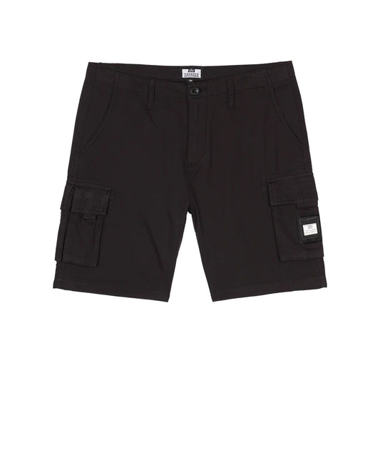 Weekend Offender Mascia Cargo Shorts Black