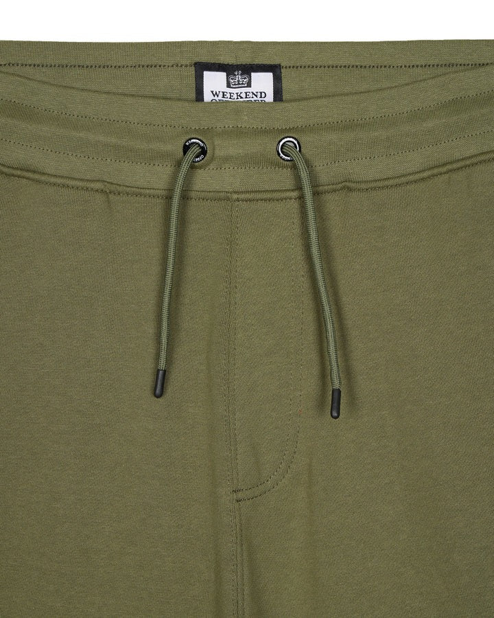 Weekend Offender Pink Sands Jogger Shorts in Bonsai