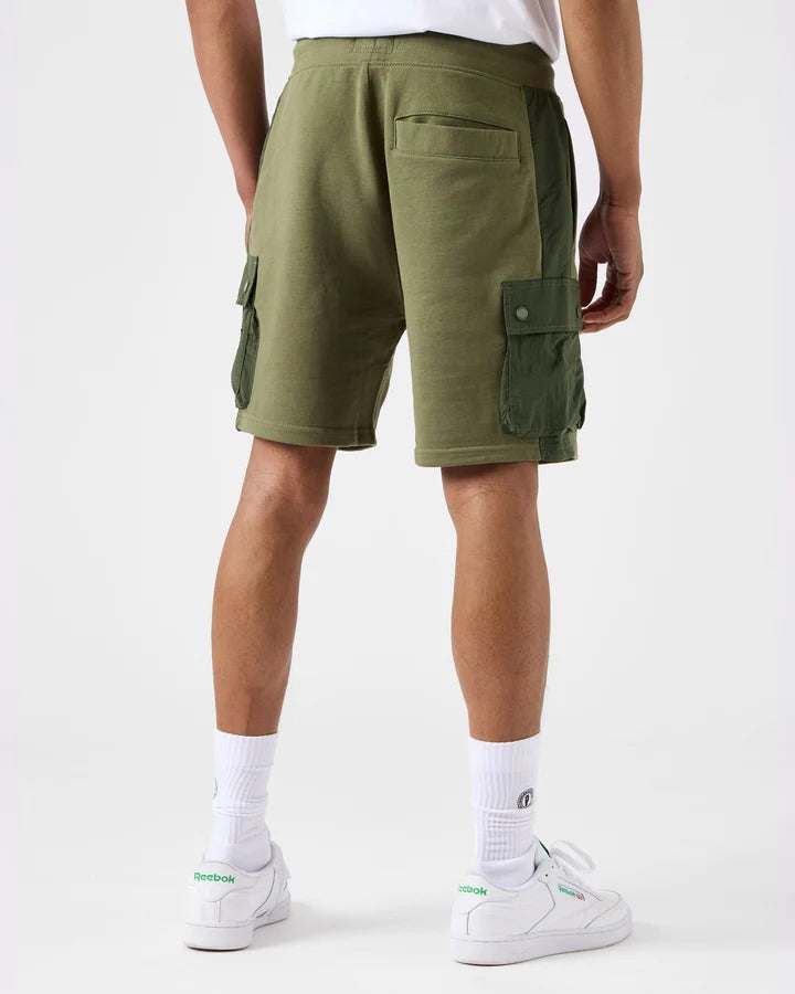 Weekend Offender Pink Sands Jogger Shorts in Bonsai