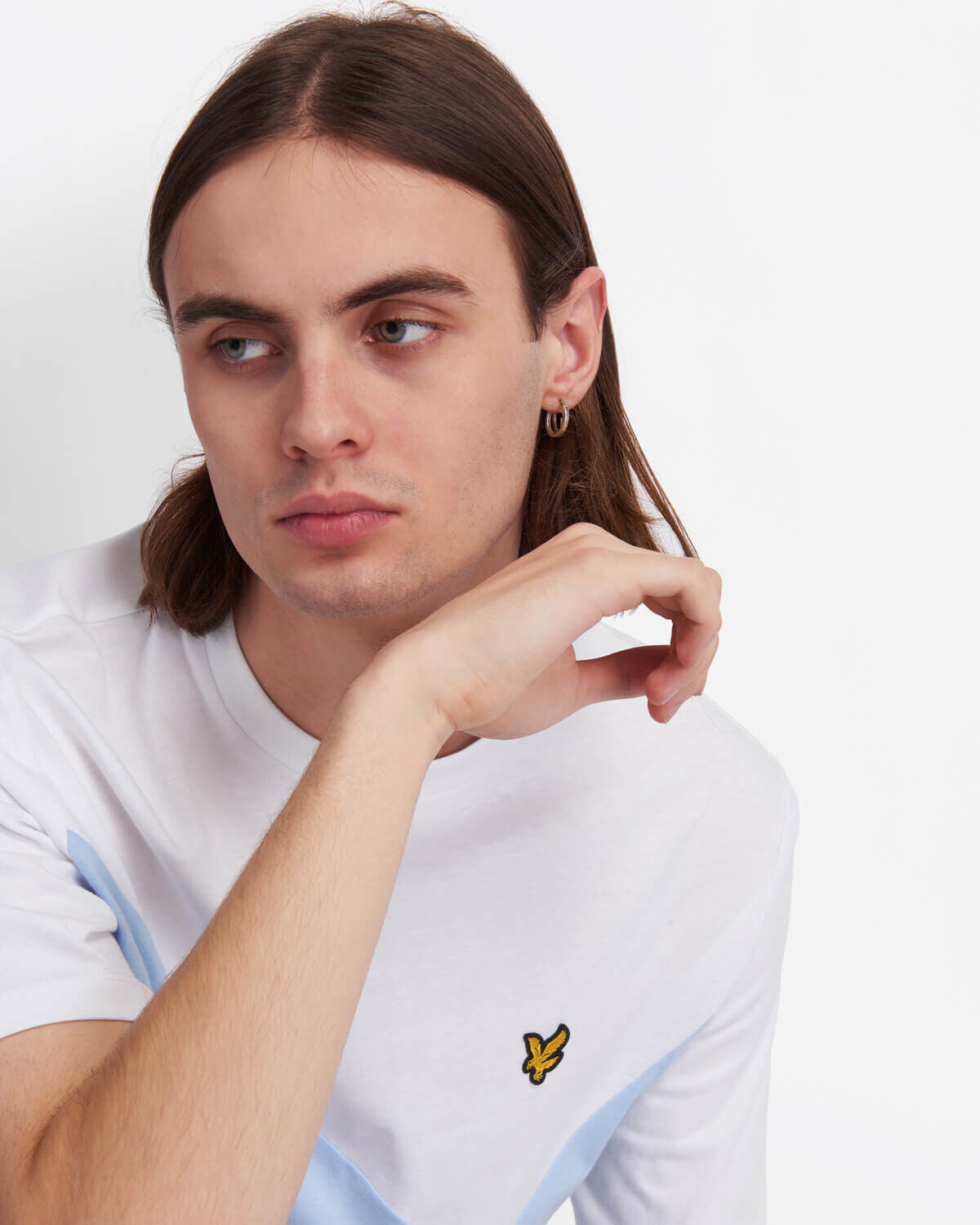 Lyle & Scott Archive Panel T-Shirt White