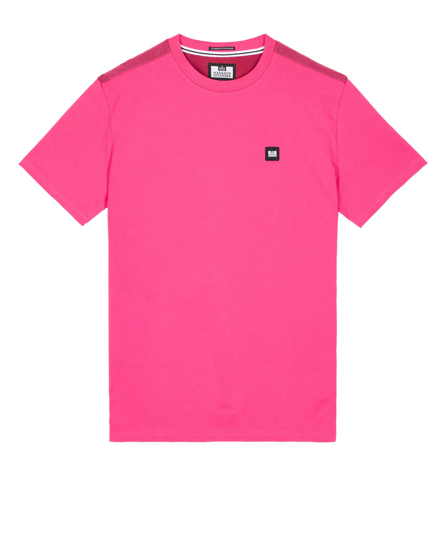 Weekend Offender Garcia T-Shirt in Magenta