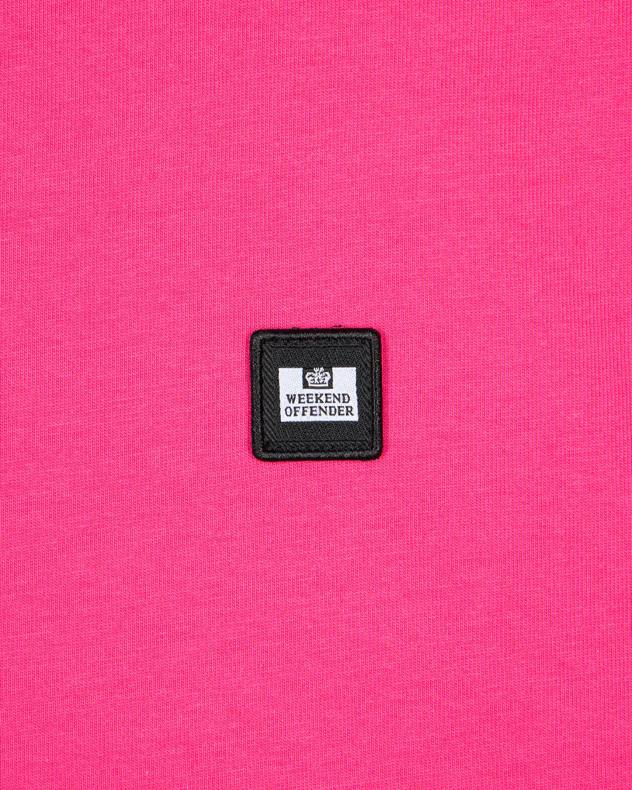 Weekend Offender Garcia T-Shirt in Magenta