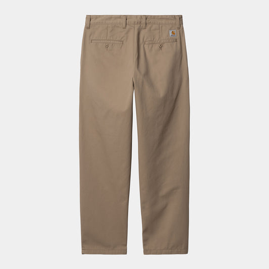 Carhartt WIP Calder Cotton Twill Pant Leather Rinsed