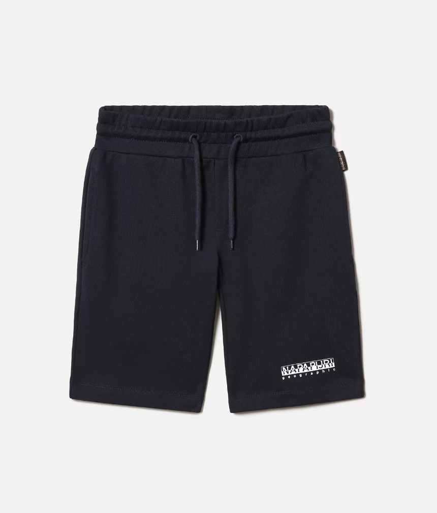 Napapijri N-Box Sweat Shorts in Blu Marine