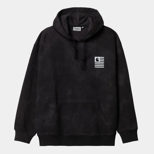 Carhartt WIP Hooded Chromo Sweat Black Chromo/White