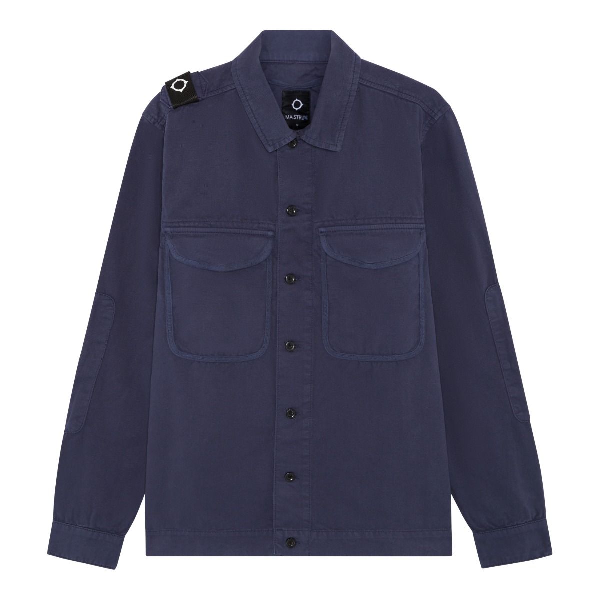 Ma.Strum GD Two Pocket Overshirt Ink Navy