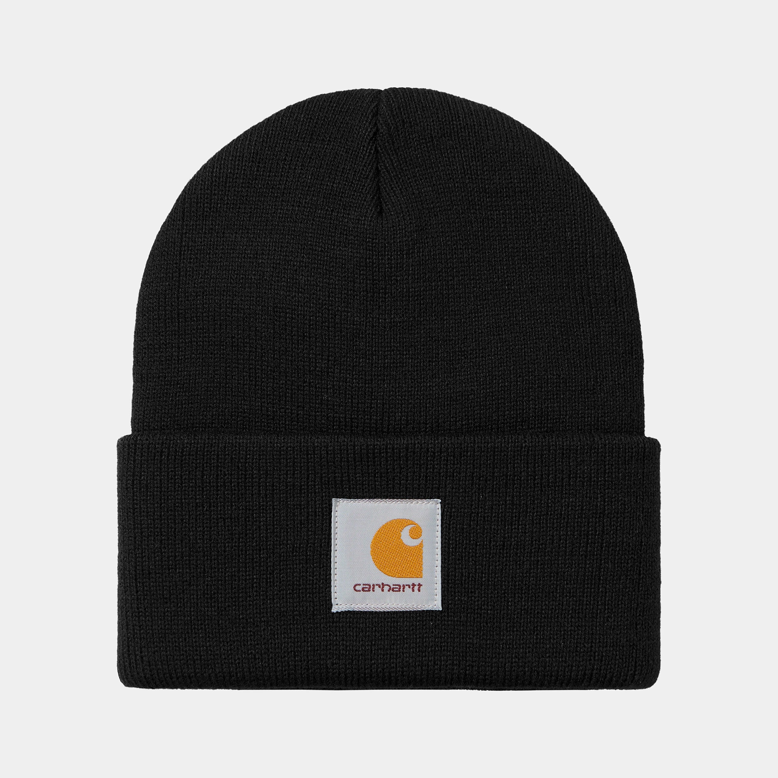 Carhartt WIP Acrylic Short Watch Hat in Black