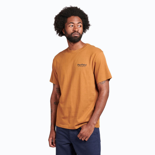 Penfield Arc Mountain Back Graphic SS T-Shirt Rubber